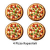 Omake FPZ01.E11 30 cm x 4 Adet Kapasiteli Pizza Fırını, Elektrikli