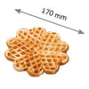 Omake WFL12.E12 Zamanlayıcılı Kalp Tekli Waffle Makinesi, Elektrikli