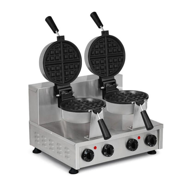 Omake WFL12.E22 Zamanlayıcılı Amerikan Çiftli Waffle Makinesi, Elektrikli
