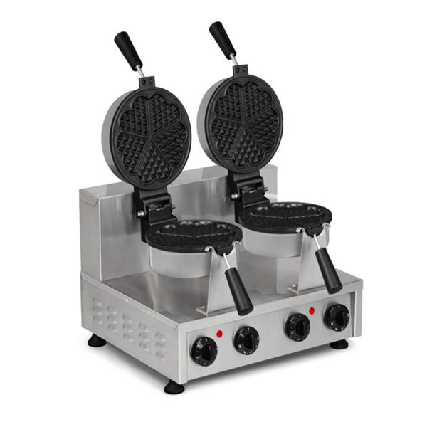 Omake WFL12.E22 Zamanlayıcılı Kalp Çift Waffle Makinesi