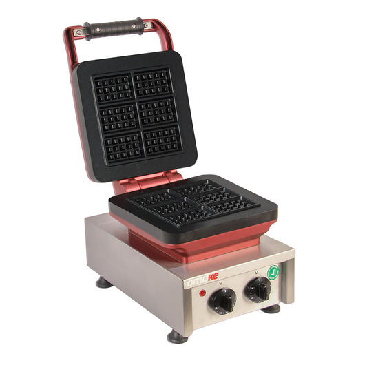 Omake WFL21.E12 Z5F Zamanlayıcılı Mini Belçika Waffle Makinesi, Elektrikli