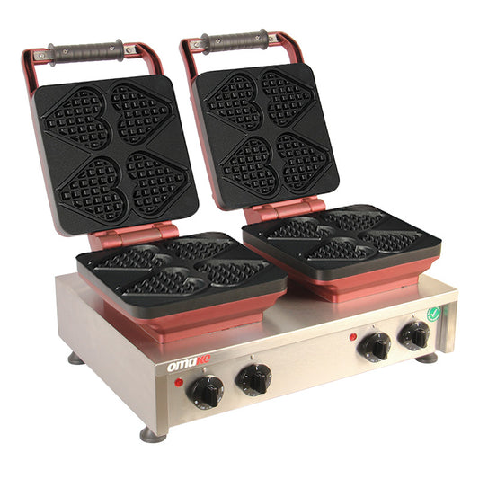 Omake WFL21.E22 Z5F 0701 Zamanlayıcılı Çubuk Çiftli Waffle Makinesi, Elektrikli
