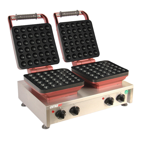 Omake WFL21.E22 Z5F 1001 Zamanlayıcılı Bubble Çiftli Waffle Makinesi, Elektrikli