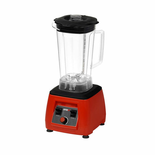 Omake Bar Blender 3 Litre Manuel Sensörsüz Kapak Kırmızı