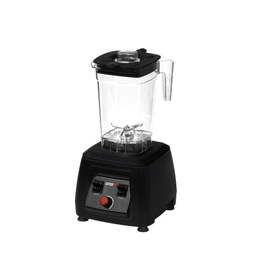 Omake Bar Blender 2 Litre Manuel Sensörsüz Kapak Siyah