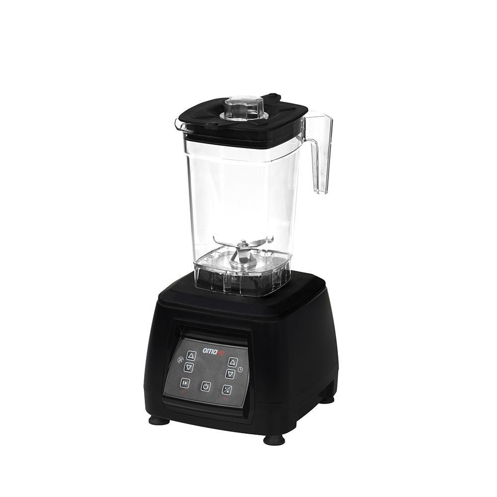 Omake Bar Blender 2 Litre Dijital Sensörsüz Kapak Siyah