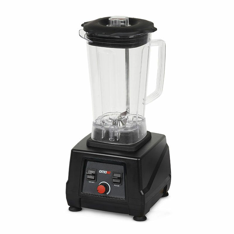 Omake Bar Blender 3 Litre Manuel Sensörsüz Kapak Siyah