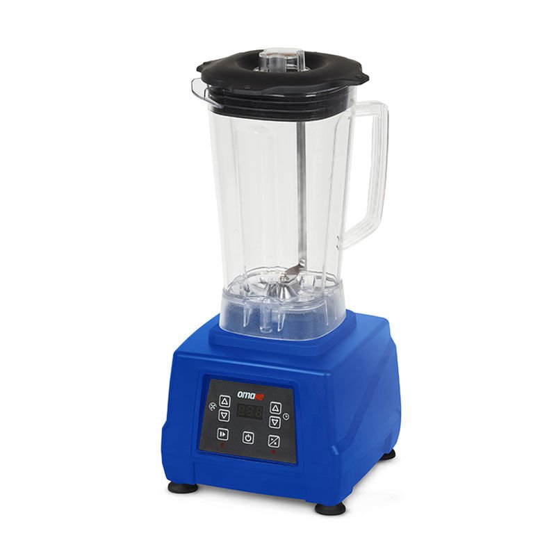 Omake Bar Blender 3 Liter Digital Sensorless Lid Blue