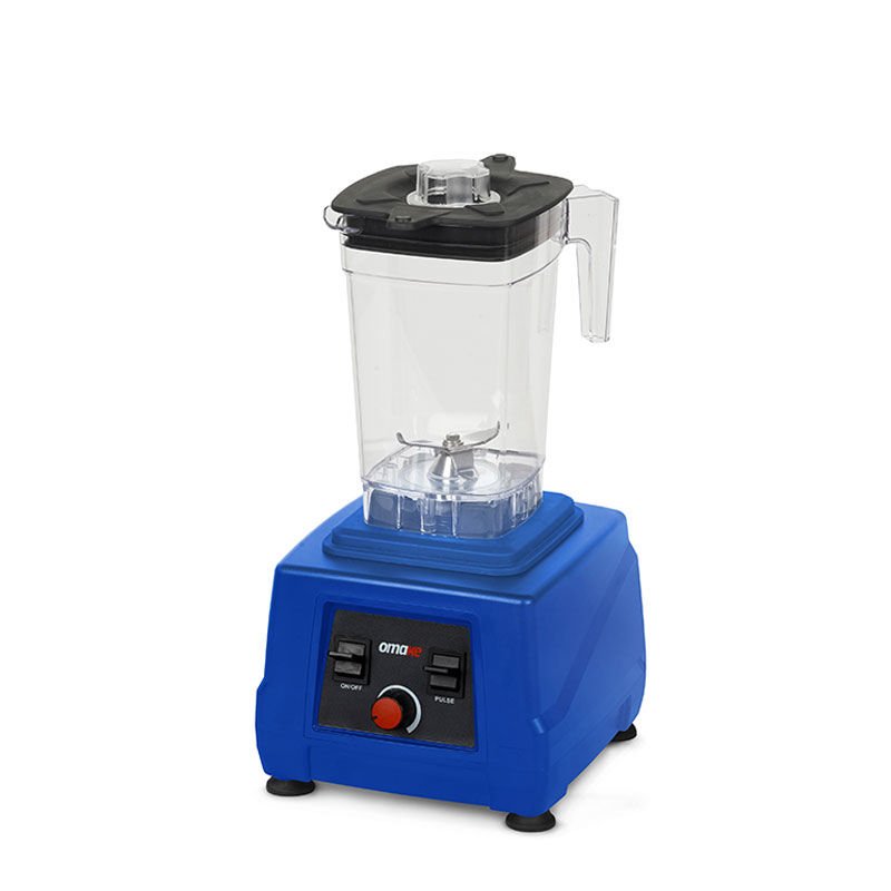 Omake Bar Blender 2 Liter Manual Lid Sensorless Blue