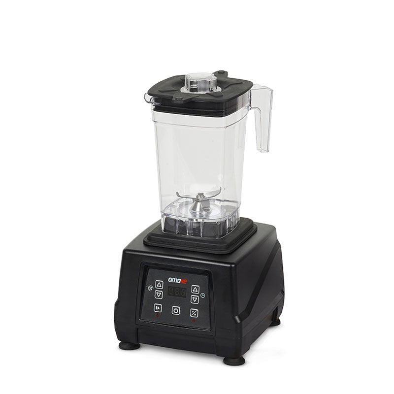 Omake Bar Blender 2 Litre Dijital Kapak Sensörsüz Siyah