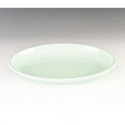 Zicco K-2036 Oval Melamin Teşhir Tabağı, 48x34x5.5 cm, Beyaz