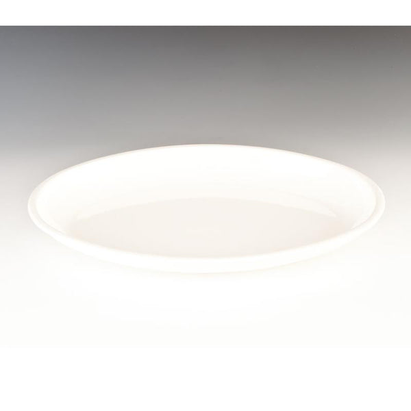 Zicco K-883 Oval Melamin Teşhir Tabağı, 55x39x6 cm, Beyaz