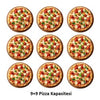 Öztiryakiler 34 cm x 18 Pizza Kapasiteli Mayalama Kabinli 3 Katlı Pizza ve Lahmacun Fırını, Elektrikli
