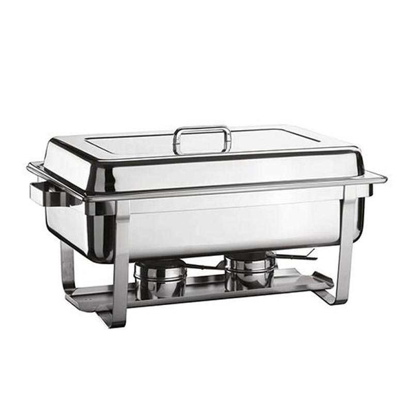 Öztiryakiler Düz Kapaklı Geçme Ayaklı Chafing Dish, GN 1/1, Elektrikli