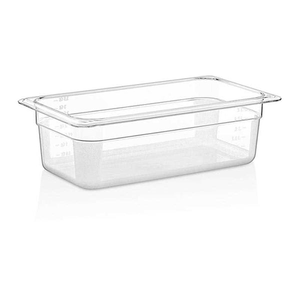 Öztiryakiler Polipropilen Gastronom Küvet, GN 1/3, 32.5x17.6x10 cm