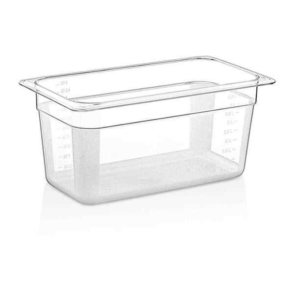Öztiryakiler Polipropilen Gastronom Küvet, GN 1/3, 32.5x17.6x15 cm