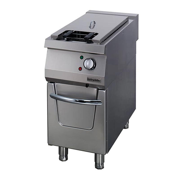 Öztiryakiler Optimum 900 Seri OFE 4090 E Set Üstü Dolaplı Fritöz, 40x90x85 cm, 22 L, Elektrikli