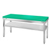 Paslanmaz Çelik Çalışma Tezgahı PREMIUM- 1800x700mm - Alt Raflı, Sırtsız, Kesme Plakası dahil