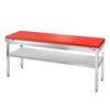Paslanmaz Çelik Çalışma Tezgahı PREMIUM- 2000x700mm - Alt Raflı, Sırtsız, Kesme Plakası dahil