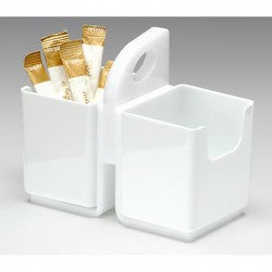 Zicco ZCP-685 Polikarbon 2'li Çubuk Poşet Şekerlik, 13x7 cm