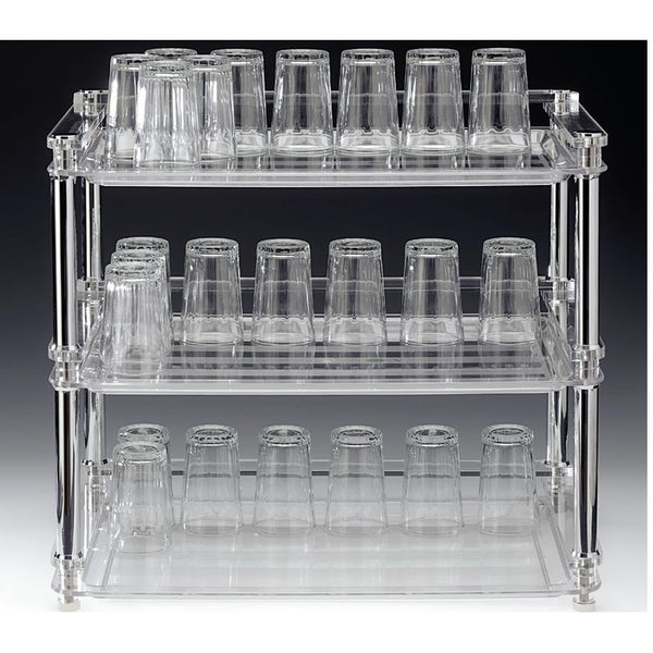 Zicco ZCP-672 Polikarbon Tepsili Bardak Standı, 53x33x h:46 cm