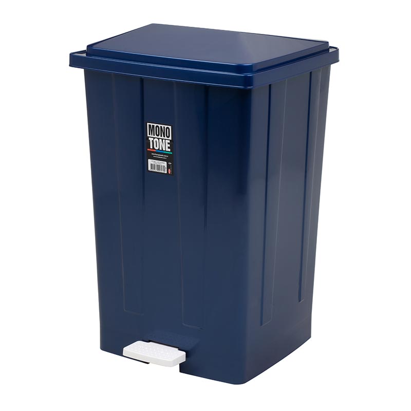 Bora Plastik Pedallı Çöp Kovası, No: 5, 86 L, Mavi