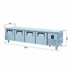 Iceinox UTS 450 N Pişirici Altı Buzdolabı - 4 Kapılı