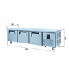 Iceinox Pişirici Altı Dondurucu - 3 Kapılı - 200x70x60 Cm