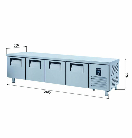 Under Cooker Refrigerator - 4 Doors-UTS 450