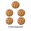 Öztiryakiler 24 cm x 5 Pizza Kapasiteli Tek Katlı Pizza Fırını, Elektrikli