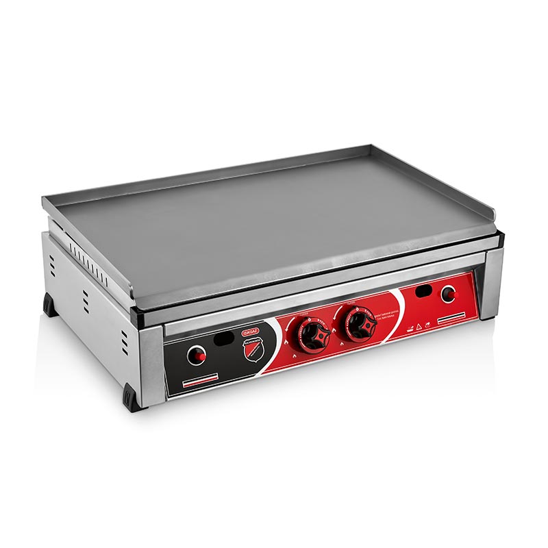 SilverInox 2606 Pleyt Izgara, 70 cm, Doğalgazlı