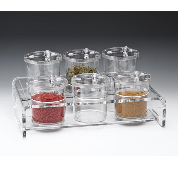 Zicco ZCP-524 Polikarbon Sosluk Reçellik Baharatlık Standı, 42x26x20 cm