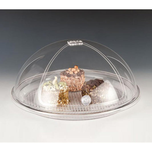 Zicco ZCP-175 Kapaklı Polikarbon Gözlü Fanus Takım, 42 cm