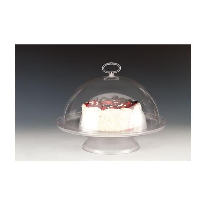 Zicco ZCBK-35 Ayaklı Polikarbon Kapaklı Fanus, 35x24 cm