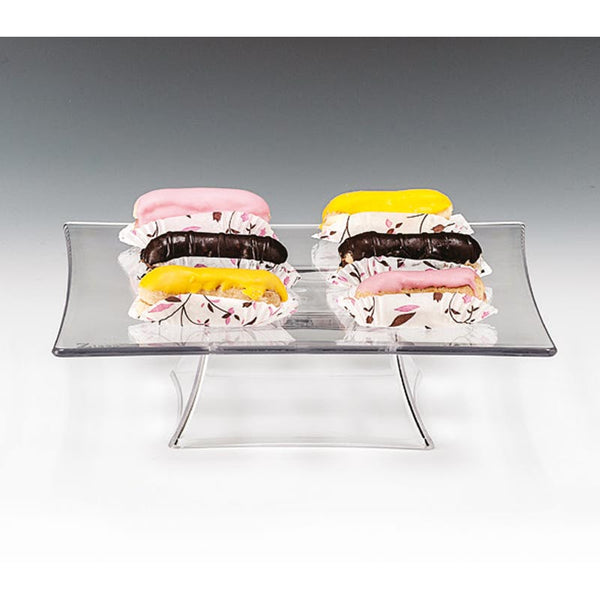 Zicco ZCP-626 Ayaklı Polikarbon Teşhir Standı, 20x20x7 cm, Şeffaf
