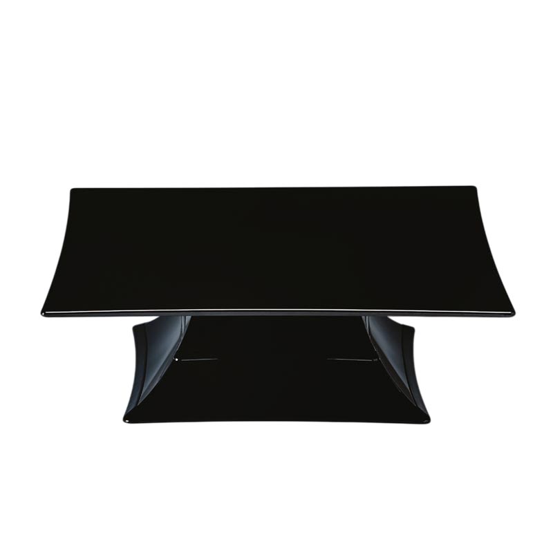 Zicco ZCP-628 Ayaklı Polikarbon Teşhir Standı, 30x30x10.5 cm, Siyah