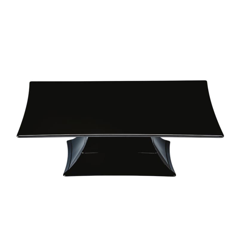 Zicco ZCP-629 Ayaklı Polikarbon Teşhir Standı, 35x35x10.5 cm, Siyah