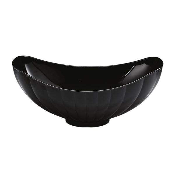 Zicco ZCP-472 Polikarbon Teşhir Kase, 42.5x25.5 cm, Siyah