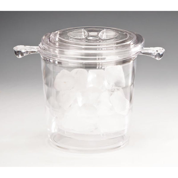 Zicco ZCP-338 Çift Cidarlı Polikarbon Buz Kovası, 15x15 cm, Şeffaf
