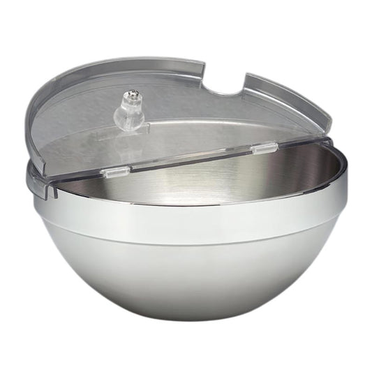 Zicco ZCP-692 Çift Çidarlı Çelik Kase, Polikarbon Kapaklı, 23x11 cm