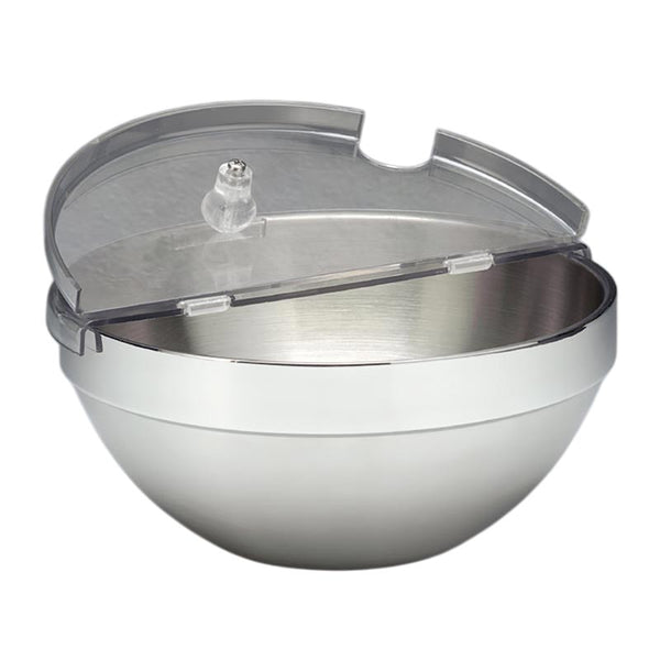 Zicco ZCP-692 Çift Çidarlı Çelik Kase, Polikarbon Kapaklı, 23x11 cm