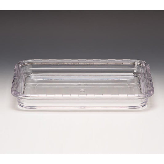 Zicco ZCP-557 Polikarbon Meze Kabı, 32.5x26.5x4.5 cm, Şeffaf