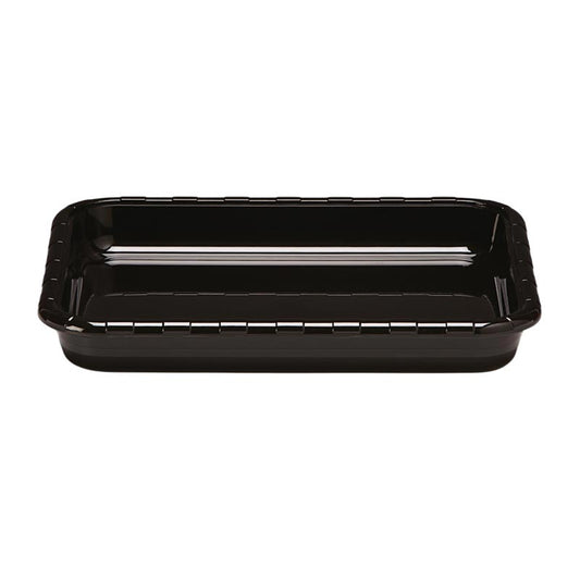 Zicco ZCP-557 Polikarbon Meze Kabı, 32.5x26.5x4.5 cm, Siyah