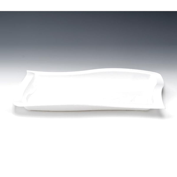 Zicco ZCP-516 Polikarbon Teşhir Tabağı, 45x30 cm, Beyaz
