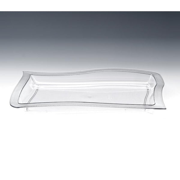 Zicco ZCP-516 Polikarbon Teşhir Tabağı, 45x30 cm, Şeffaf