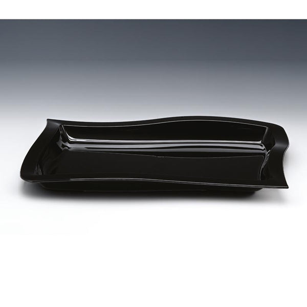 Zicco ZCP-516 Polikarbon Teşhir Tabağı, 45x30 cm, Siyah