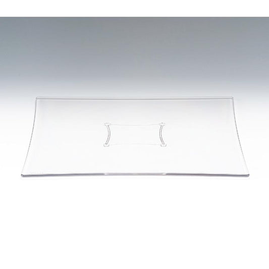 Zicco ZCP-623 Polikarbon Teşhir Tabağı, 25x25 cm, Şeffaf