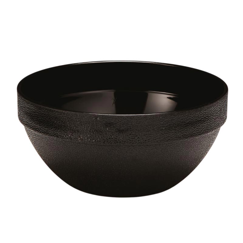 Zicco ZCP-049 Polikarbon Yuvarlak Kase, 26 cm, Siyah