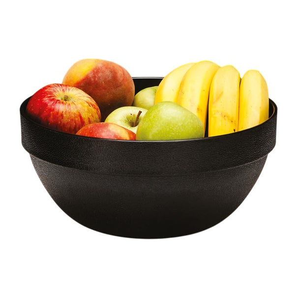 Zicco ZCP-050 Polikarbon Yuvarlak Kase, 29 cm, Siyah