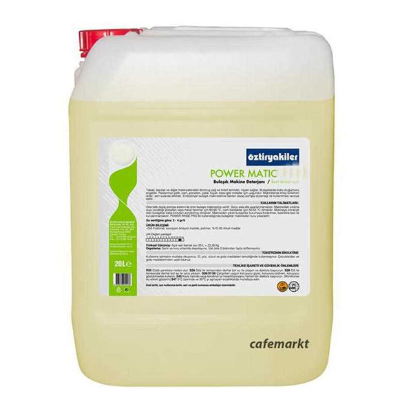 Öztiryakiler Power Matic Eco Bulaşık Makine Deterjanı, 20 L